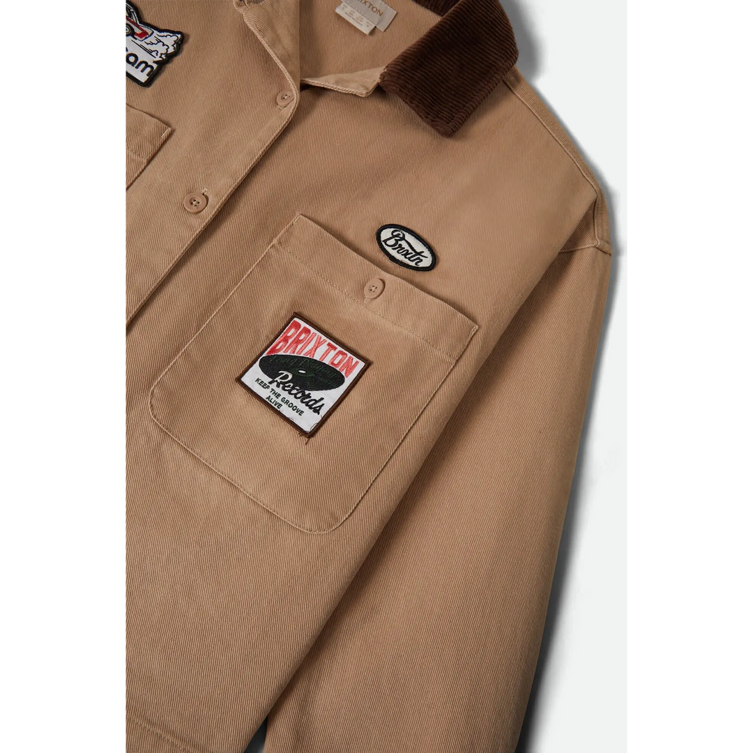 Brixton Utopia Patchwork Overshirt