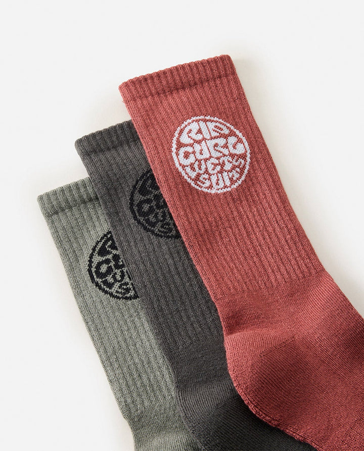 Rip Curl Wetty Crew Socks 3 Pack