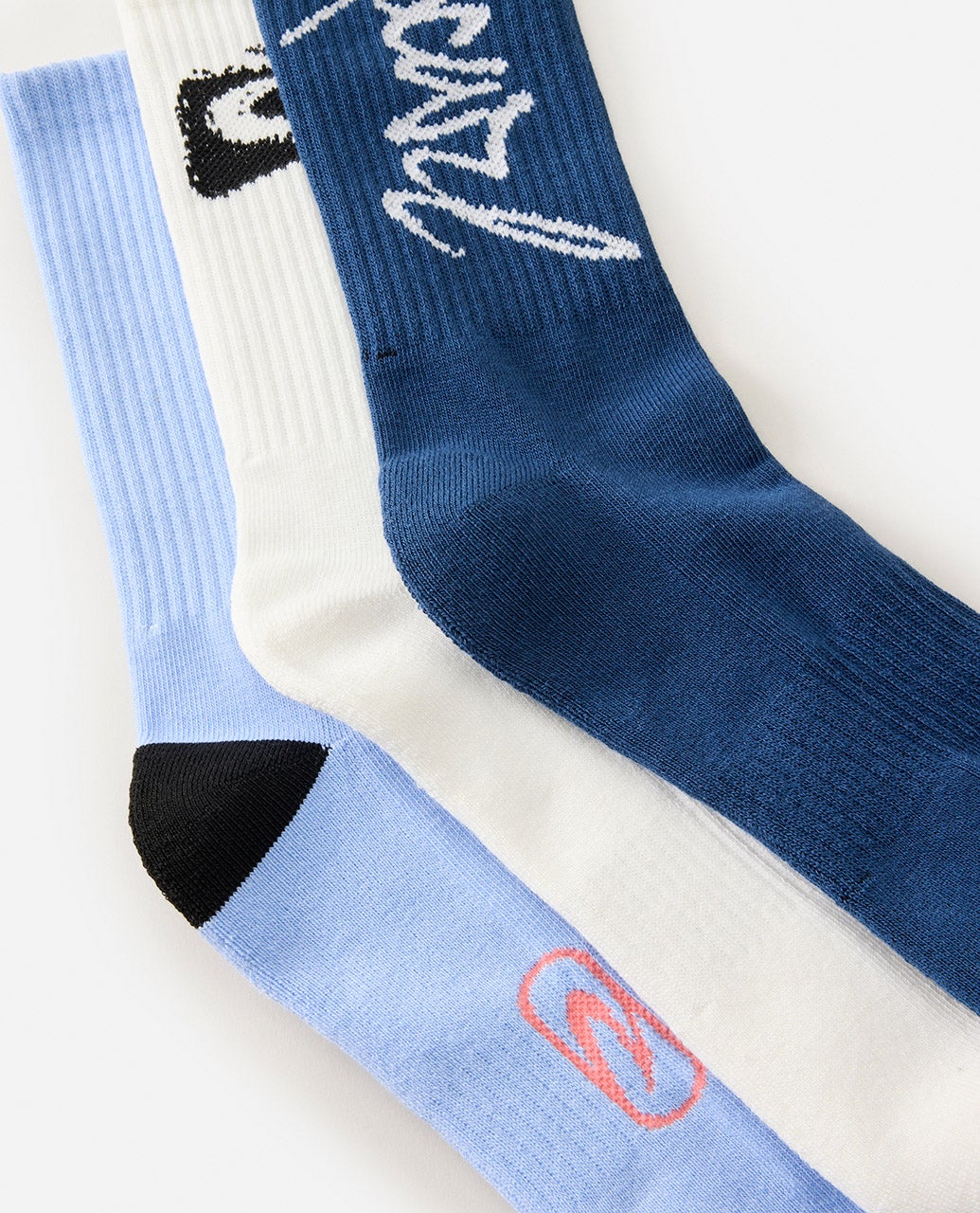 Rip Curl Retro Crew Socks 3 Pack