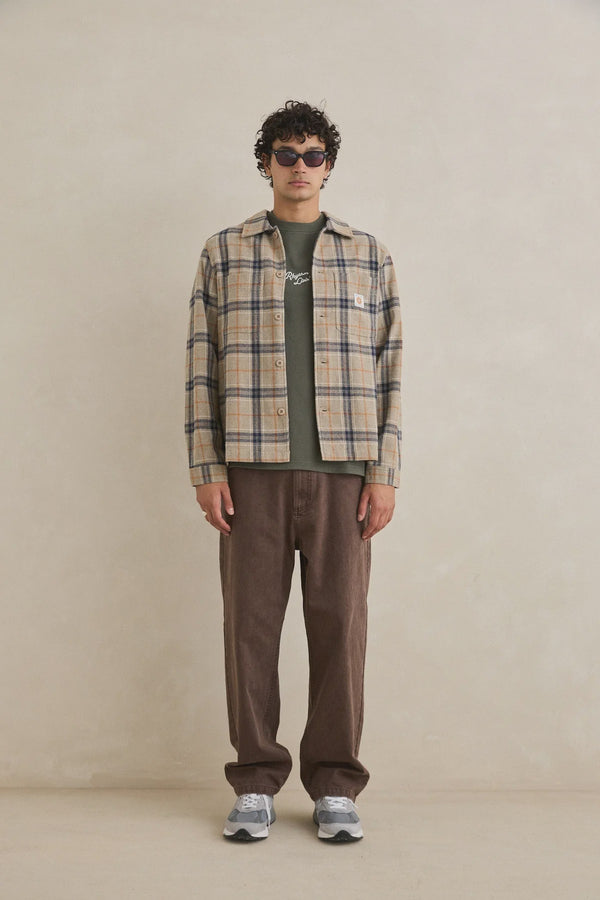 Rhythm Oscar Check Long Sleeve Shirt