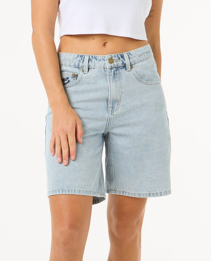 Rip Curl Las Dalias Relaxed Denim Shorts