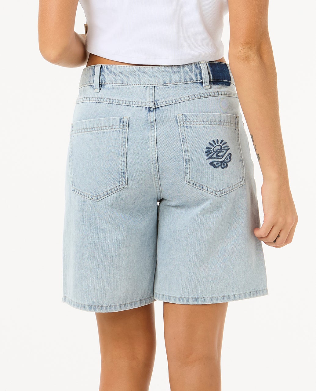 Rip Curl Las Dalias Relaxed Denim Shorts