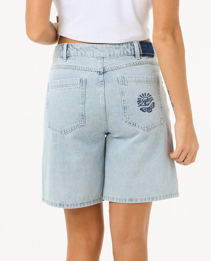Rip Curl Las Dalias Relaxed Denim Shorts