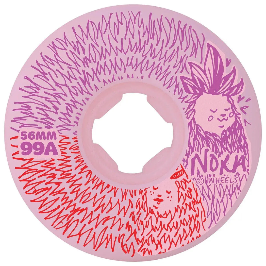OJ Nora Vasconcellos Friends Chubbies 99a Purple Skate Wheels - 56mm