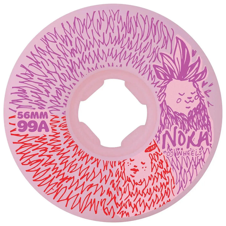 OJ Nora Vasconcellos Friends Chubbies 99a Purple Skate Wheels - 56mm