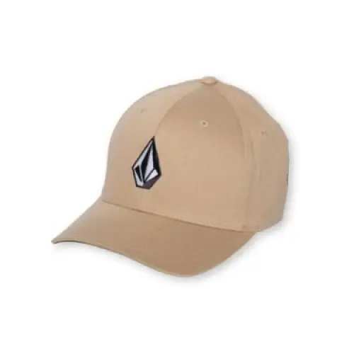 Volcom Full Stone Flexfit Hat Khaki S / M 