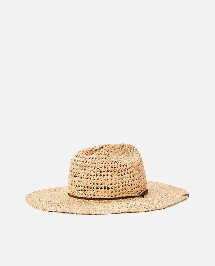 Rip Curl Crushable Straw Cowgirl Hat