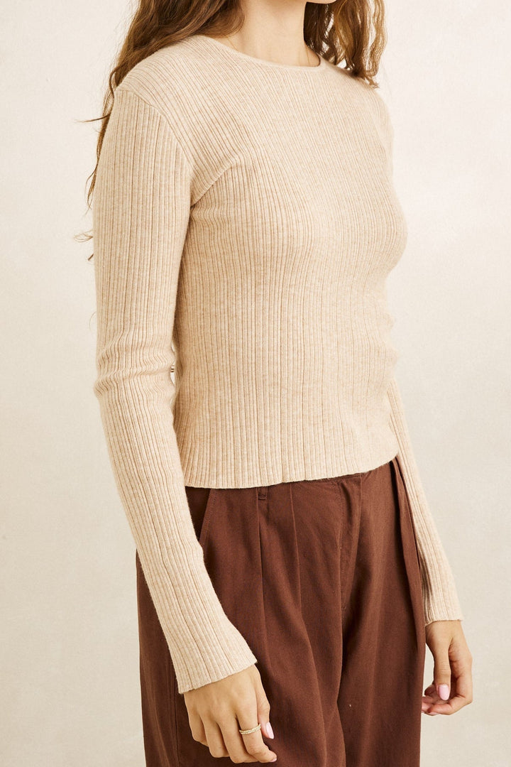 Rhythm Essential Long Sleeve Knit Top