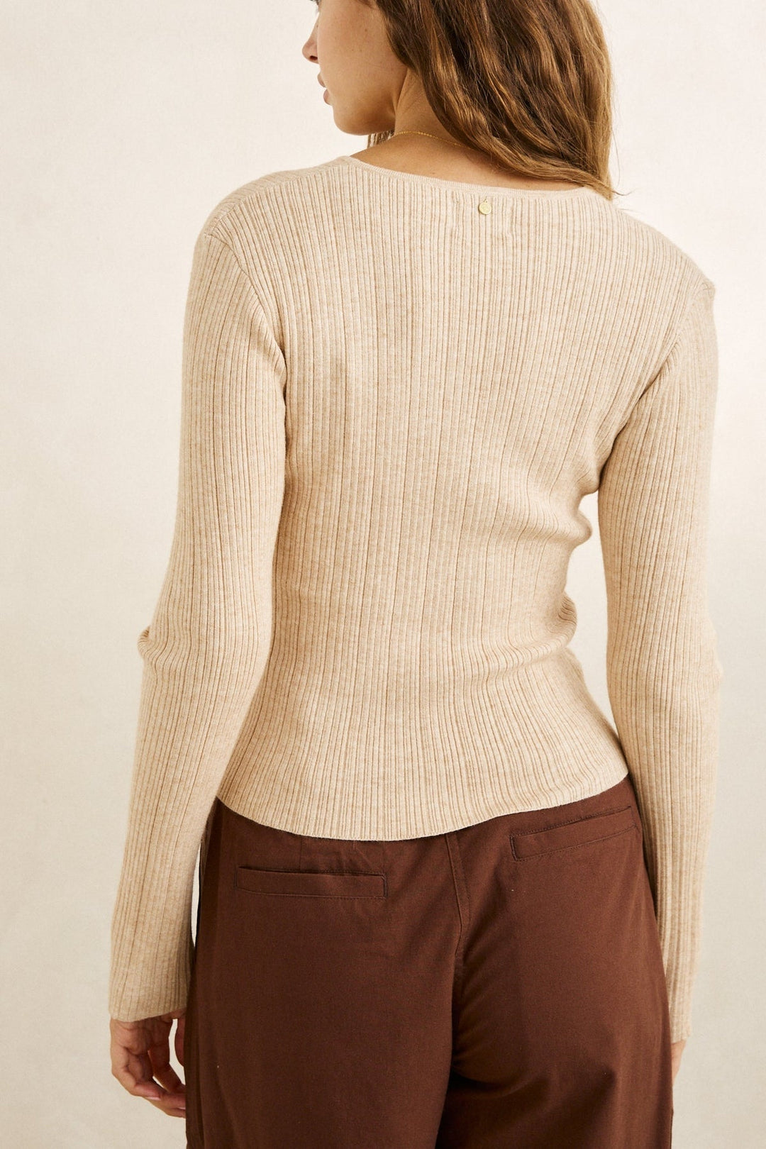 Rhythm Essential Long Sleeve Knit Top