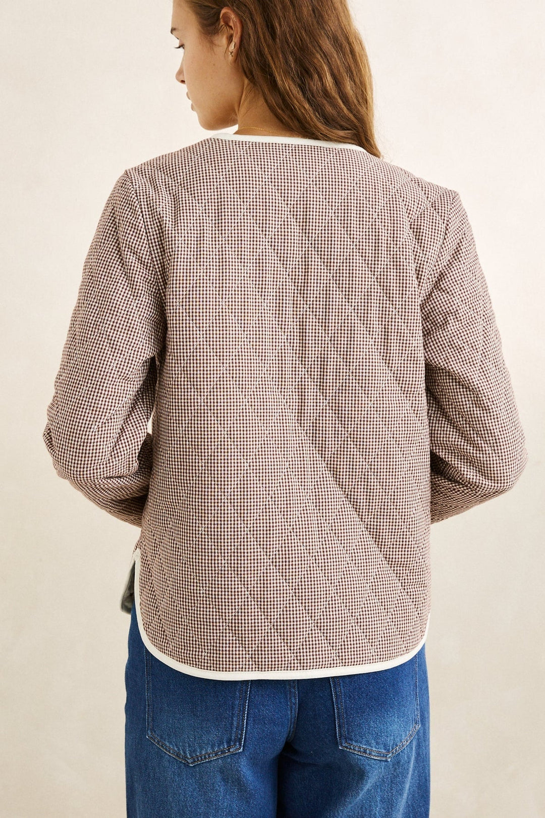 Rhythm London Check Reversible Quilted Jacket