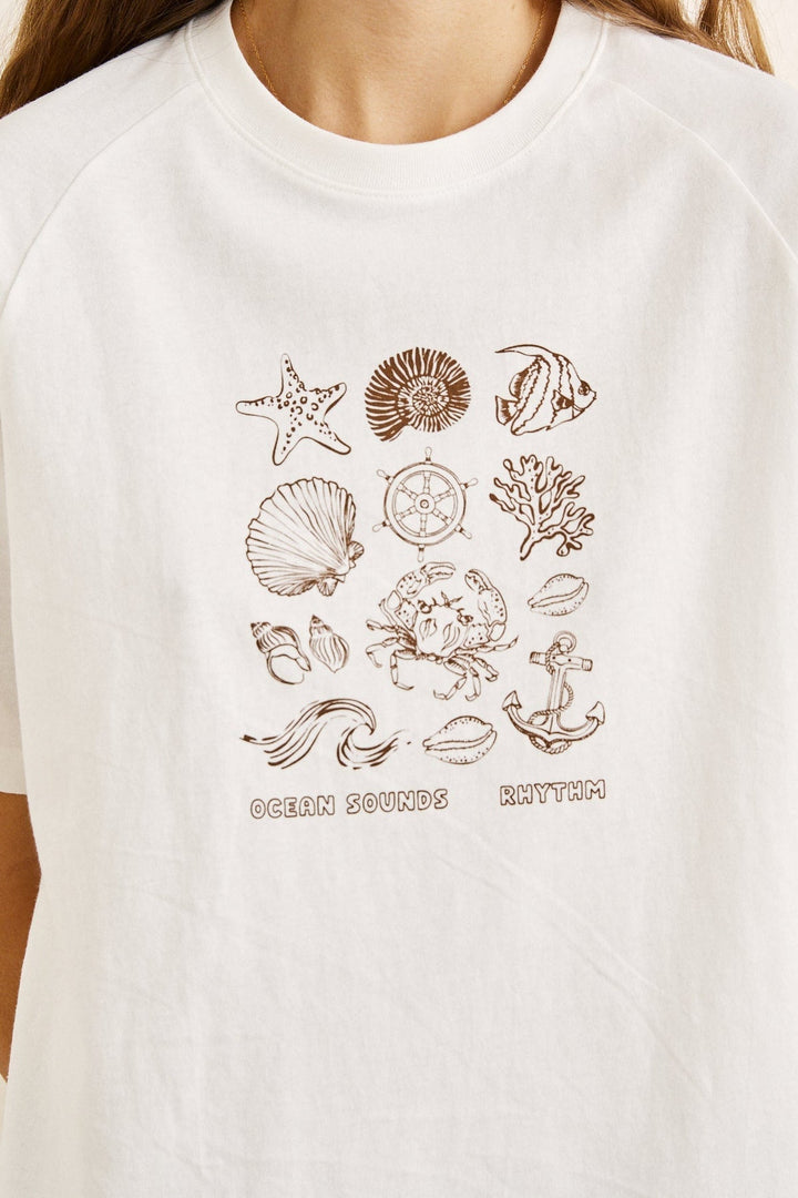 Rhythm Ocean Sounds Raglan T-Shirt