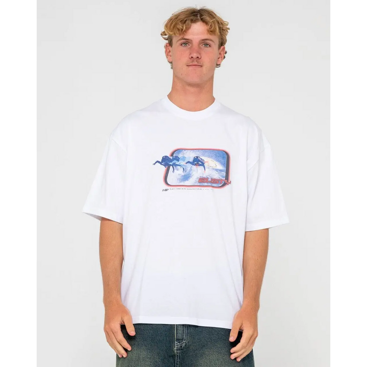 Rusty Tidal Kombat Graphic T-Shirt 