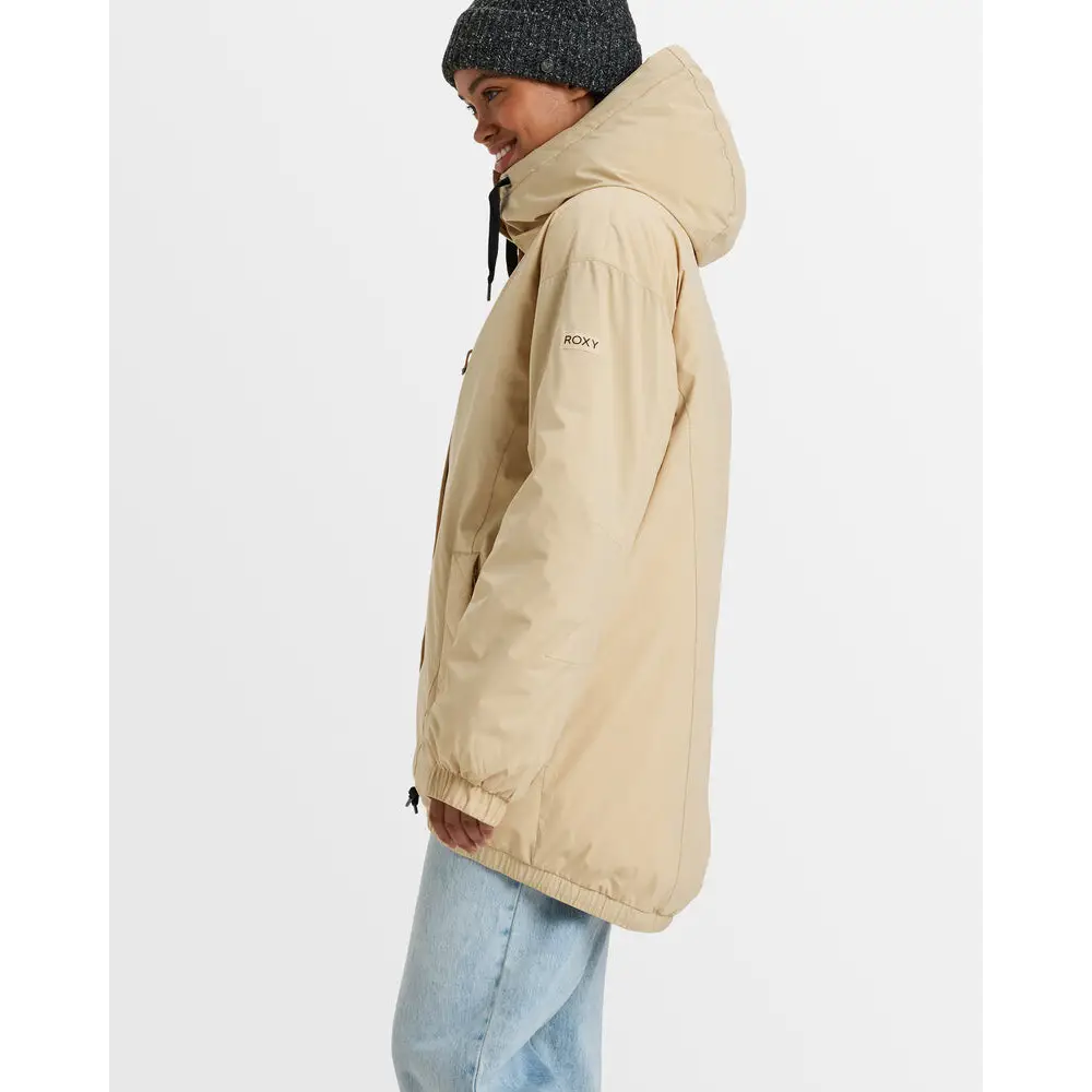 Roxy Lofty Cloud Insulated Jacket - Pebble / M