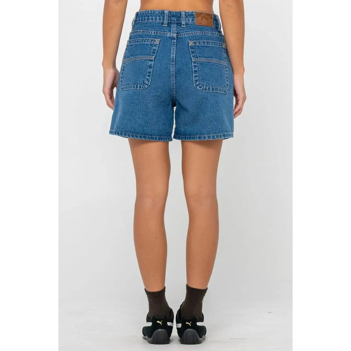 Rusty Cyprus High Denim Shorts 