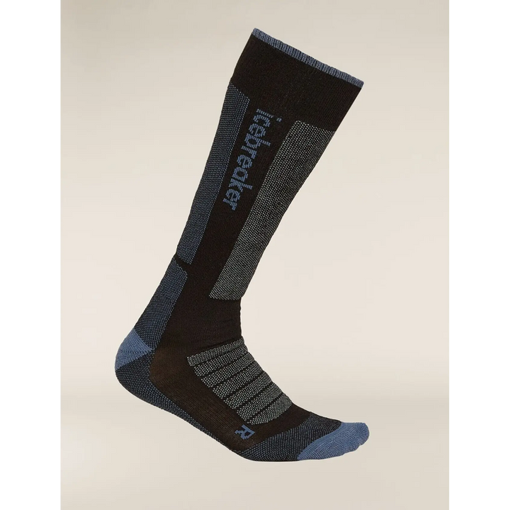 Icebreaker Womens Merino Blend Ski Medium OTC Socks Black / Dawn / Graphite S 