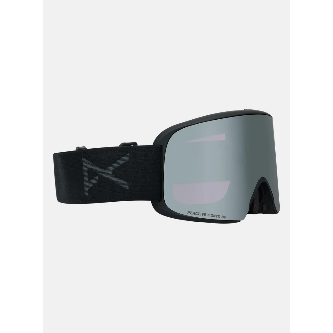 Anon M6 Goggles + Bonus Lens + MFI® Face Mask Smoke / Perceive Sunny Onyx / Variable Violet 