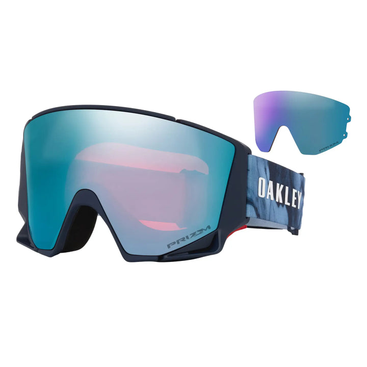 Oakley Flow Scape M Aleksander Kilde Signature Series Snow Goggles - Prizm Sapphire / Prizm Iced Iridium