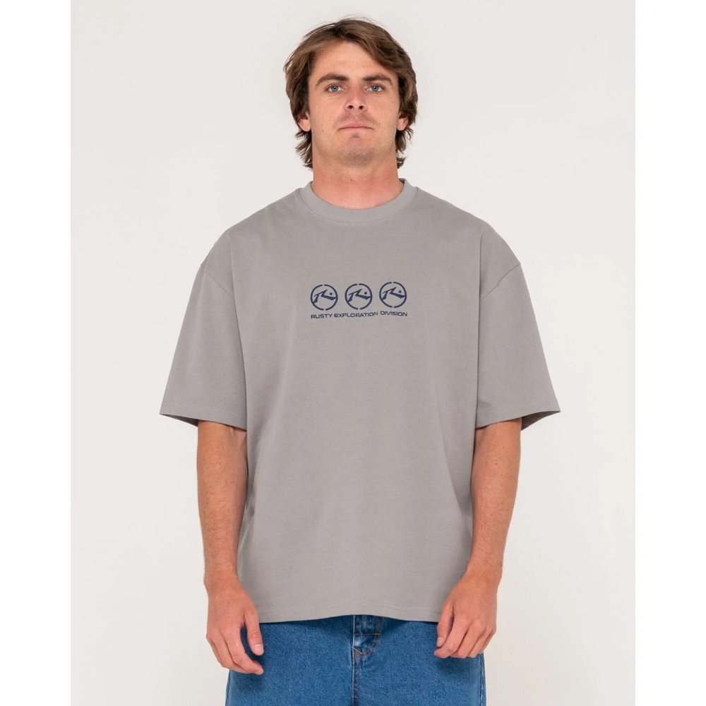 Rusty Crusoe Oversized Graphic T-Shirt 