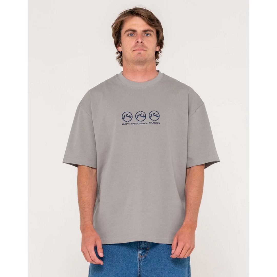 Rusty Crusoe Oversized Graphic T-Shirt 