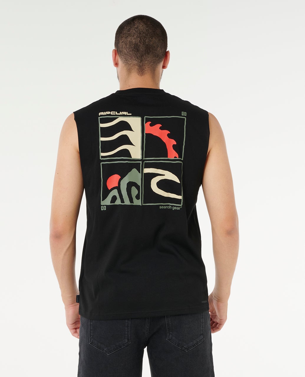 Rip Curl Vaporcool Search Peaks Muscle