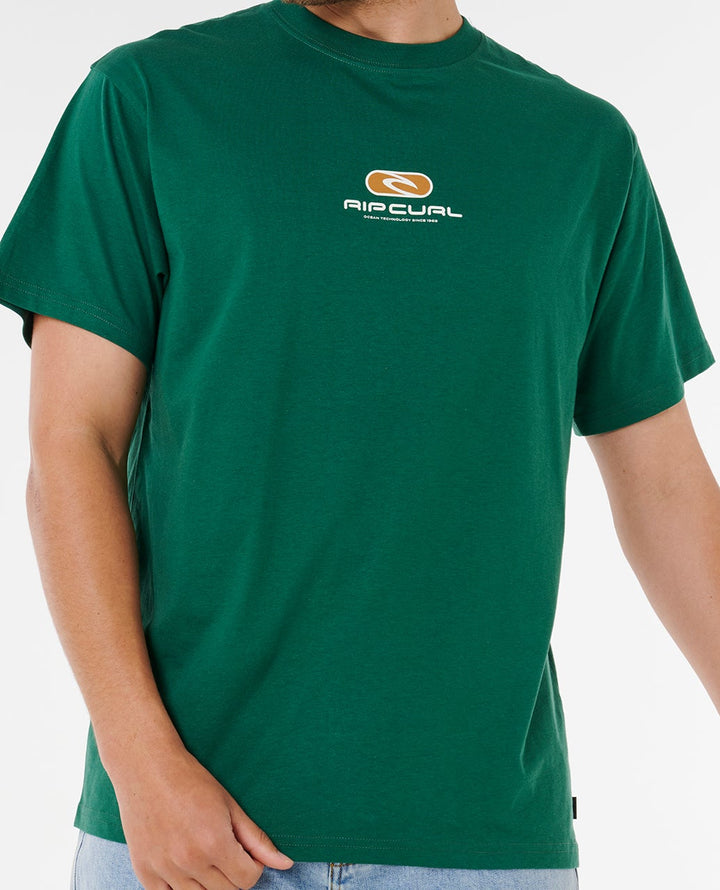 Rip Curl Pill Icon T-Shirt - Mountain Green