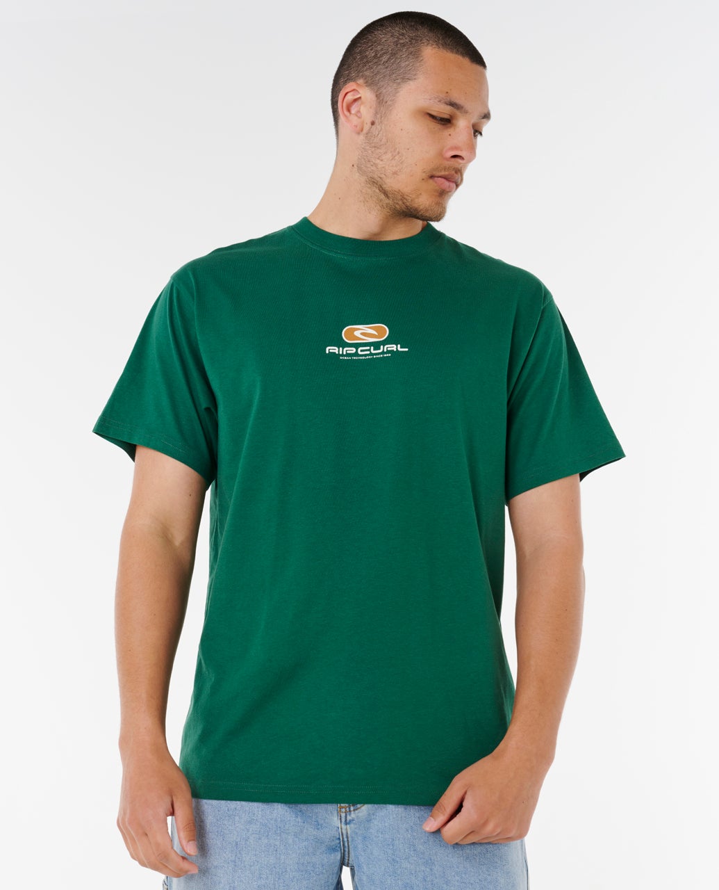 Rip Curl Pill Icon T-Shirt - Mountain Green