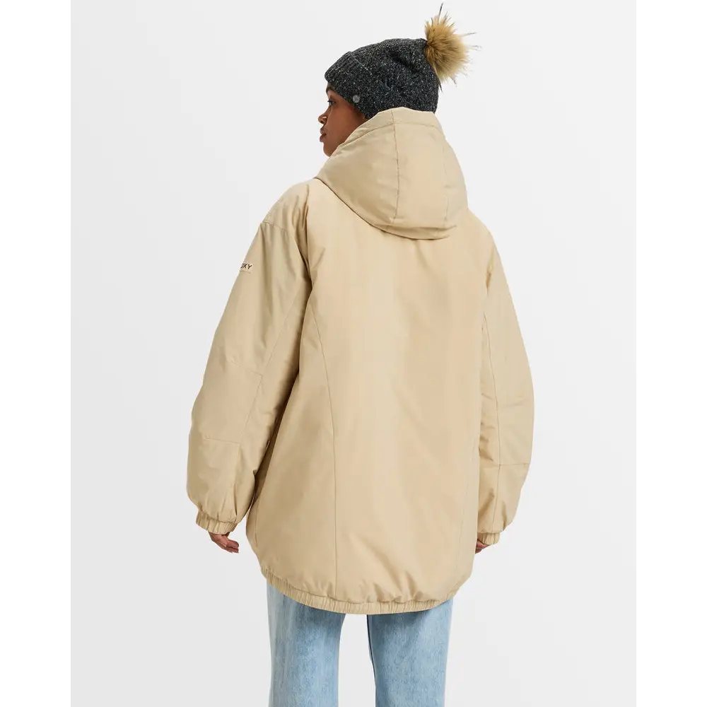Roxy Lofty Cloud Insulated Jacket - Pebble / M
