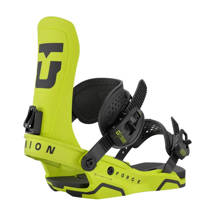 Union Force Snowboard Bindings 2026 - Cyber Lime / M