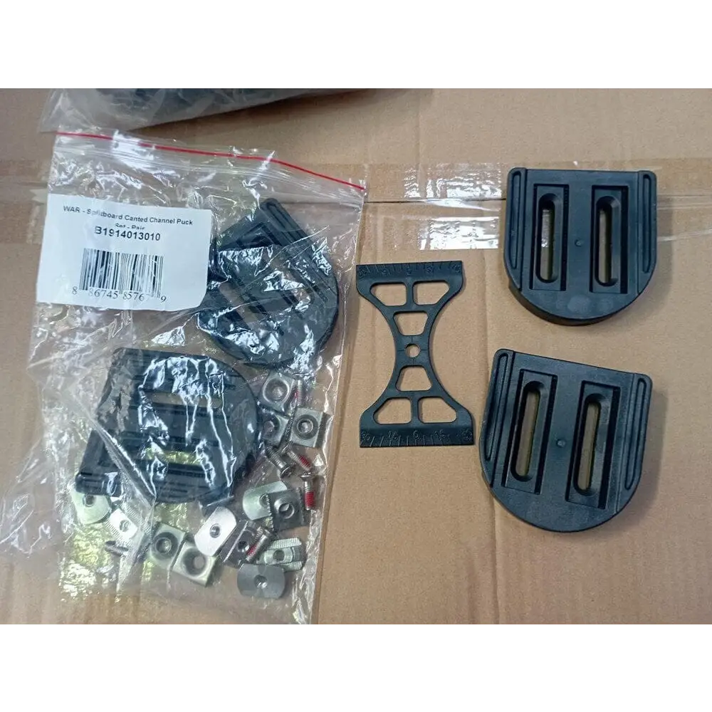 K2 Splitboard Canted Channel Puck Set - Pair Only compatible with channel splitboards 