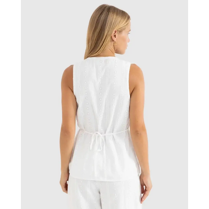 Rhythm Niko Long Vest Fashion Top 