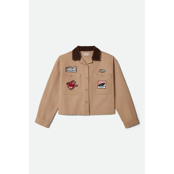 Brixton Utopia Patchwork Overshirt