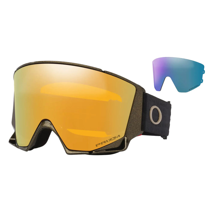 Oakley Flow Scape L Snow Goggles - 50th Anniversary - Prizm 24K / Prizm Iced Iridium