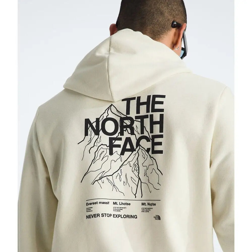 The North Face Evolution Half Dome Graphic Hoodie - White Dune 