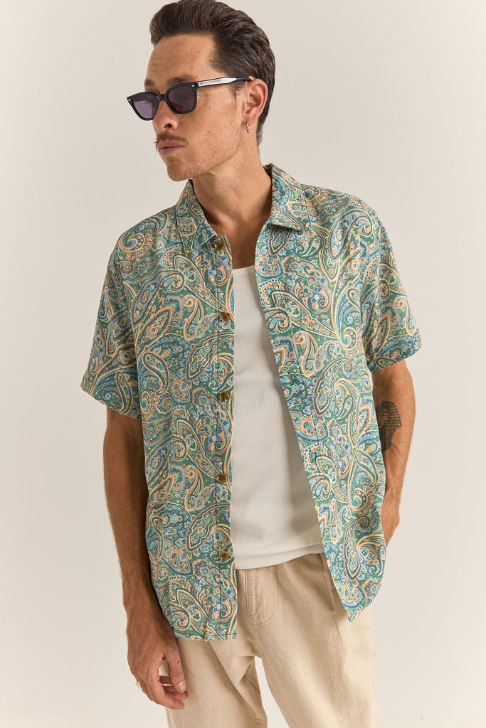 Rhythm Cabo Paisley Shirt