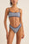 Rhythm London Check Hi Crop Bikini