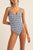 Rhythm London Check Scoop Neck One Piece Swimsuit