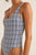 Rhythm London Check Scoop Neck One Piece Swimsuit