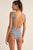 Rhythm London Check Scoop Neck One Piece Swimsuit