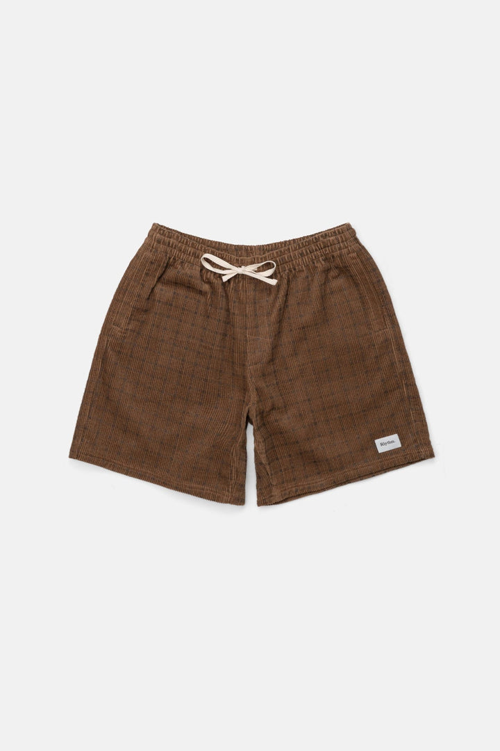 Rhythm Cord Check Jam Shorts