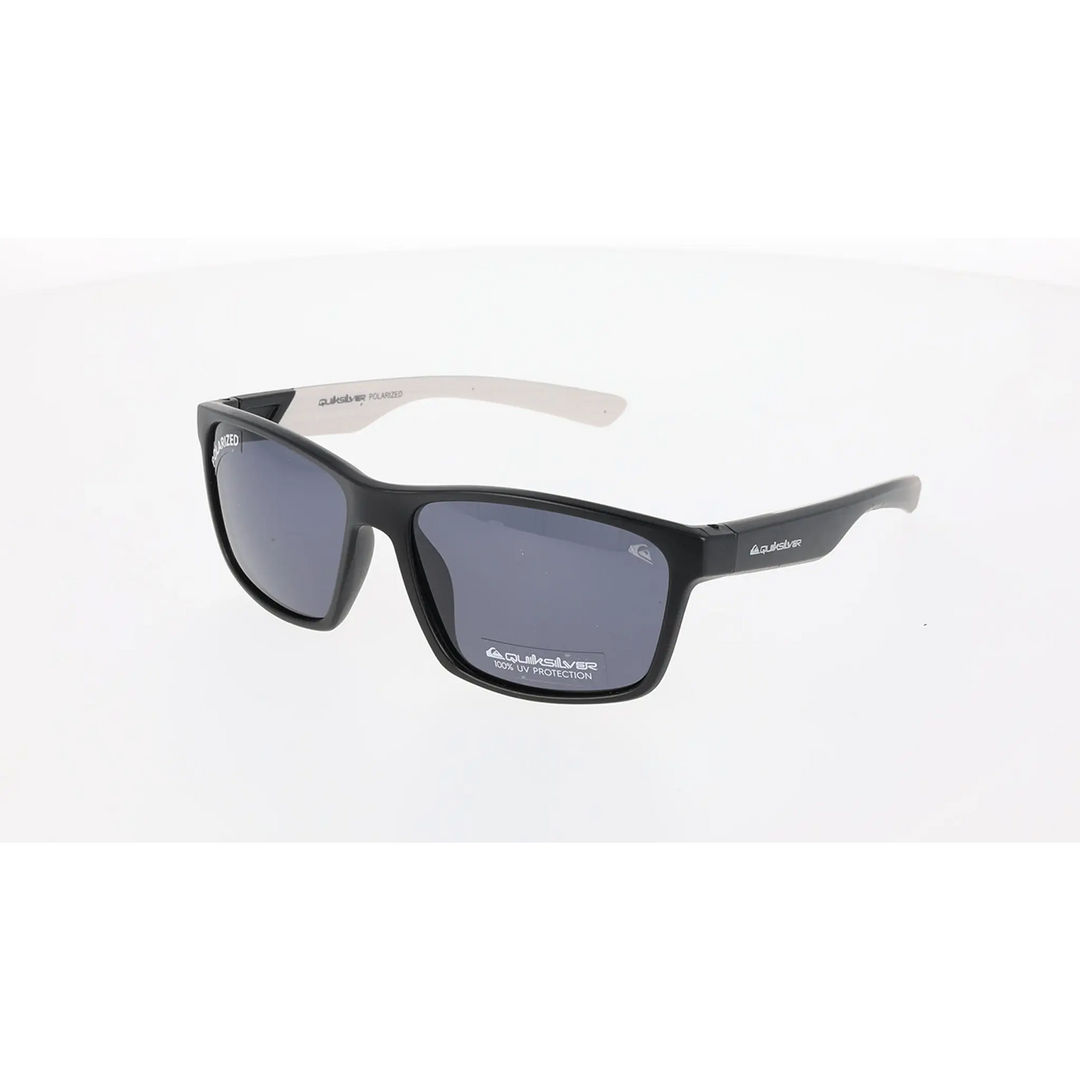 Quiksilver Sandbar Sunglasses - Matte Black / Smoke Solid