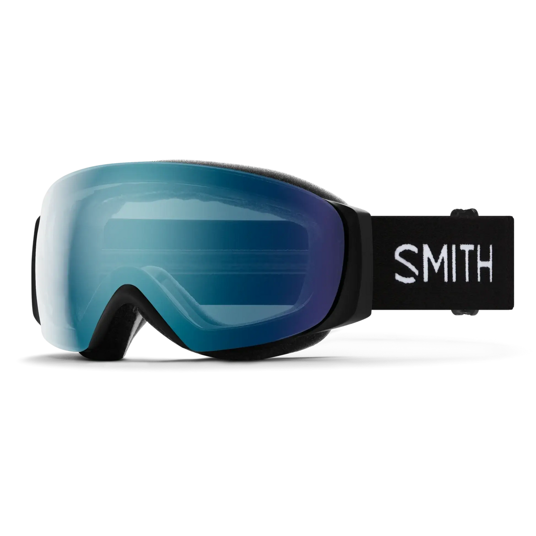 Smith I/O Mag S Snow Goggles - Black / Chromapop Everyday Blue Mirror