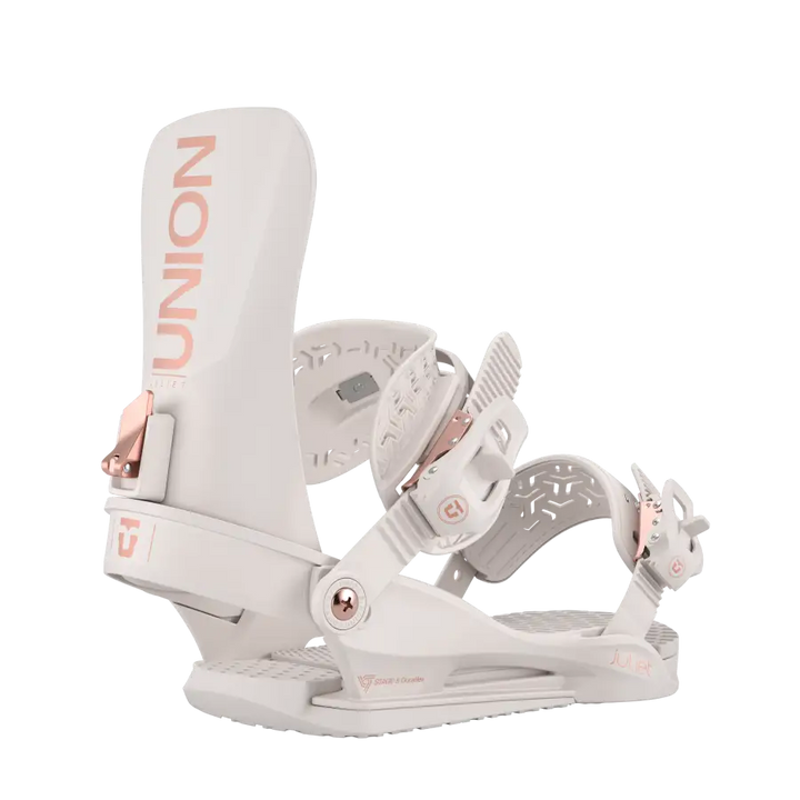 Union Juliet Snowboard Bindings 2026 - Sand Pink / M