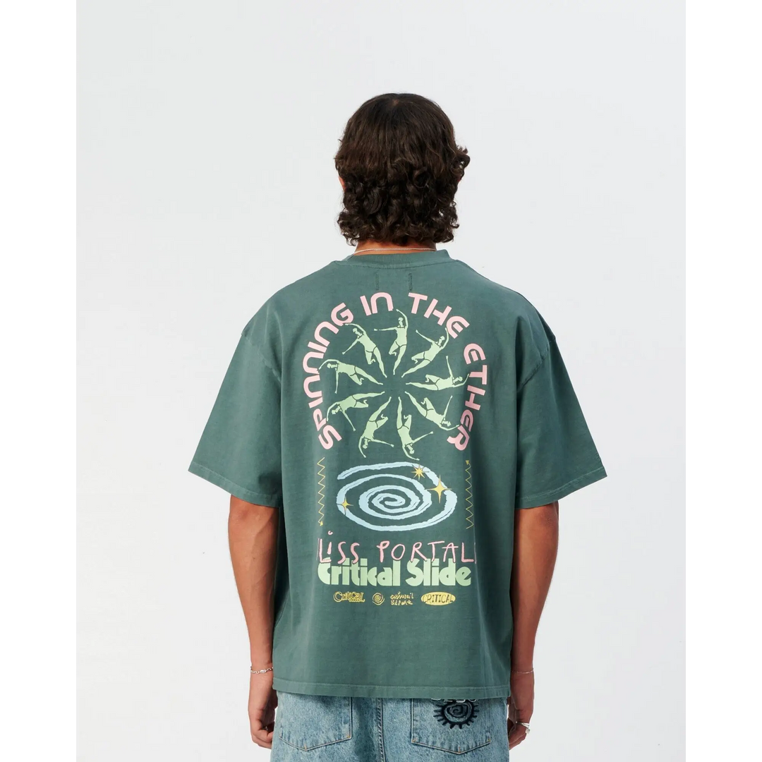 The Critical Slide Society Portals Jumbo T-Shirt Ocean S 