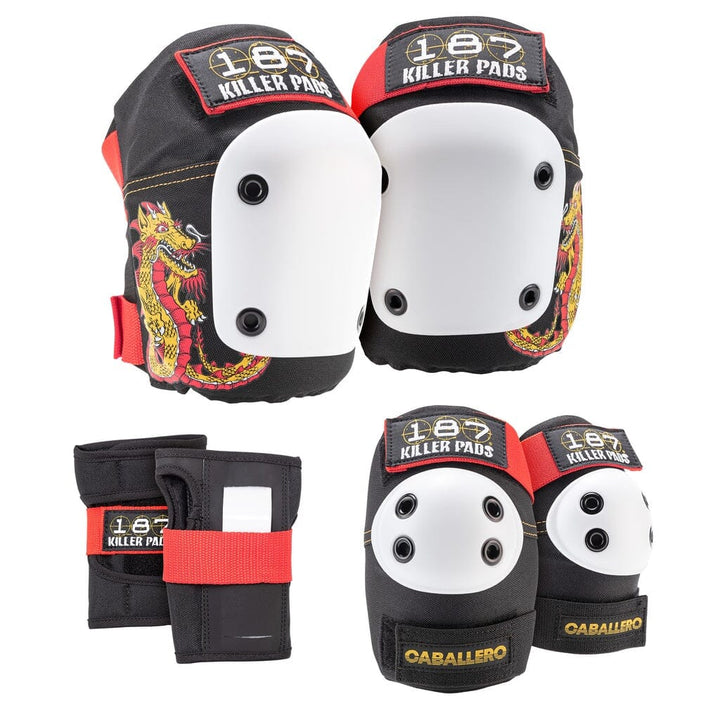 187 Six Pack Junior Skate Pads - Caballero 