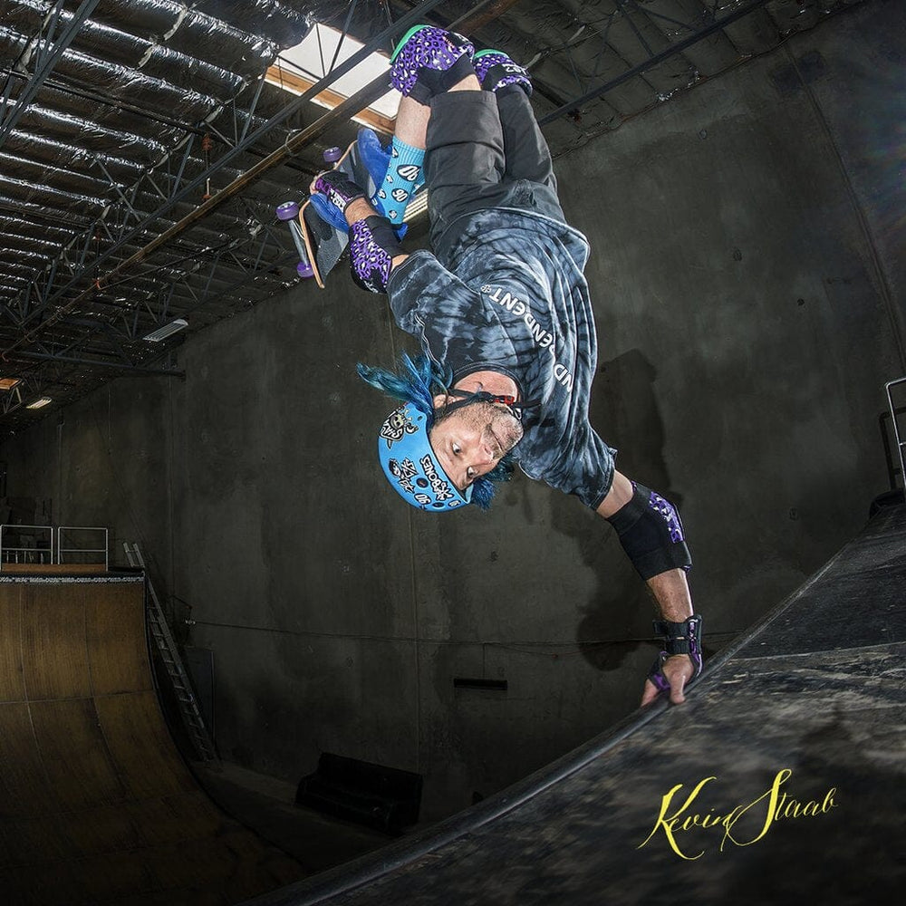 187 Six Pack Junior Skate Pads - Staab Purple 