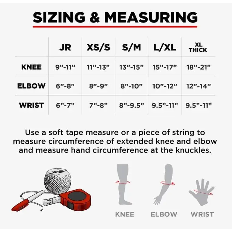 187 Six Pack Junior Skate Pads - Staab Purple 