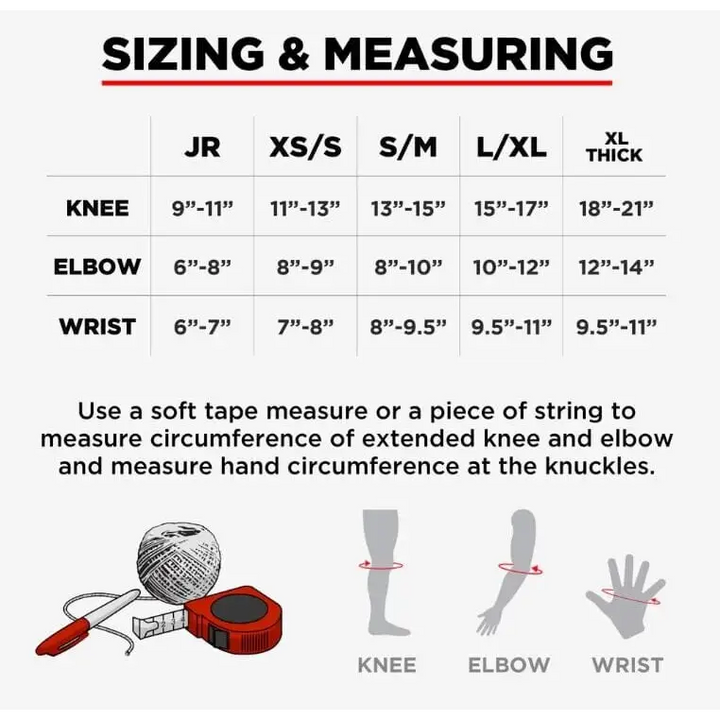 187 Six Pack Junior Skate Pads - Staab Purple 