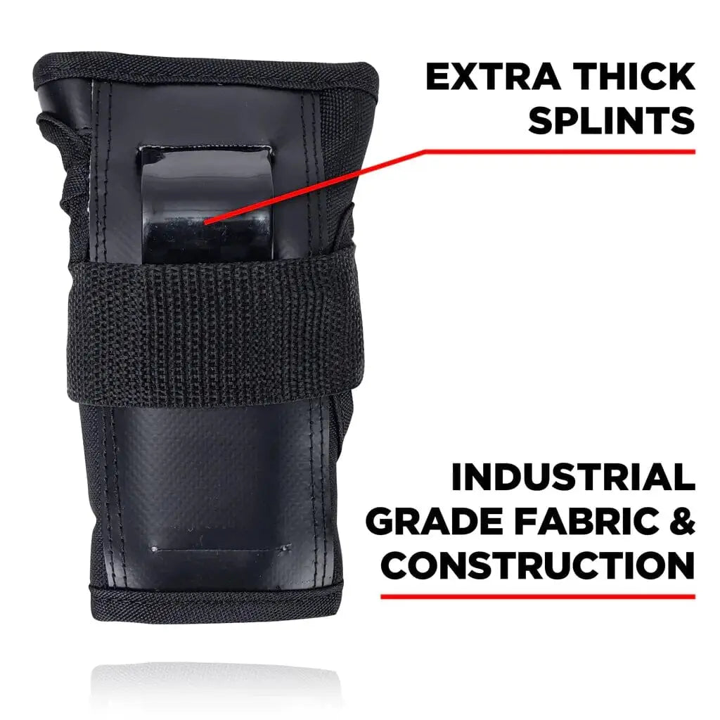 187 Six Pack Skate Pads - Black 