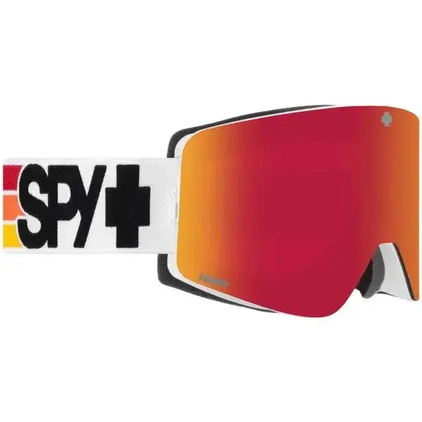 Spy Marauder Snow Goggles 2025 Speedway Sunset / Happy Red Mirror / LL Persimmon Silver Mirror 