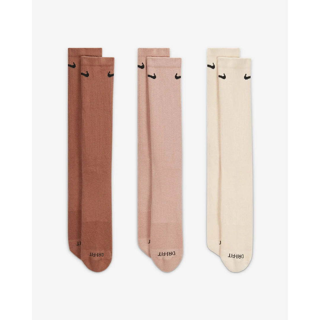 Nike Everyday Plus Cushioned 3 Pack Socks - Multi Colour 